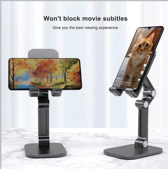 BLACK FIRM PHONE STAND BLACK PHONE STAND PHONE & PAD STANDS 11