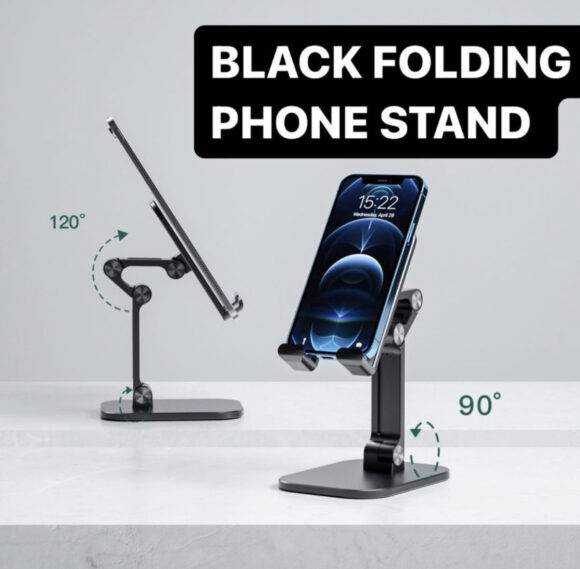 BLACK FIRM PHONE STAND BLACK PHONE STAND PHONE & PAD STANDS 9