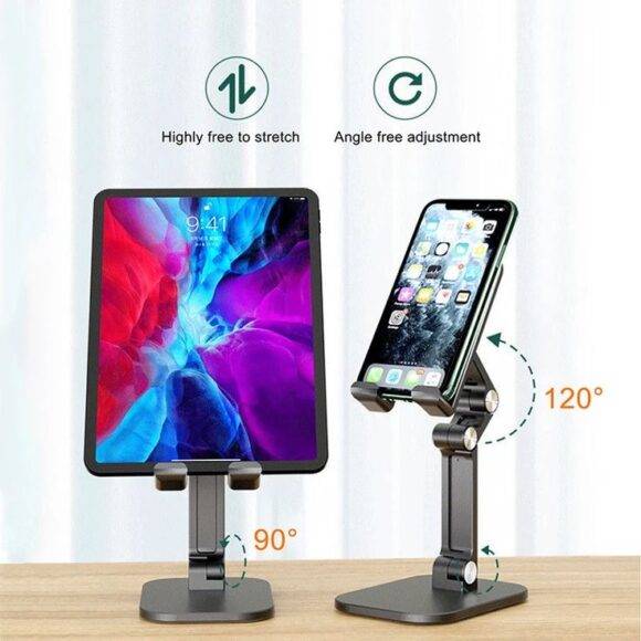 BLACK FIRM PHONE STAND BLACK PHONE STAND PHONE & PAD STANDS 7