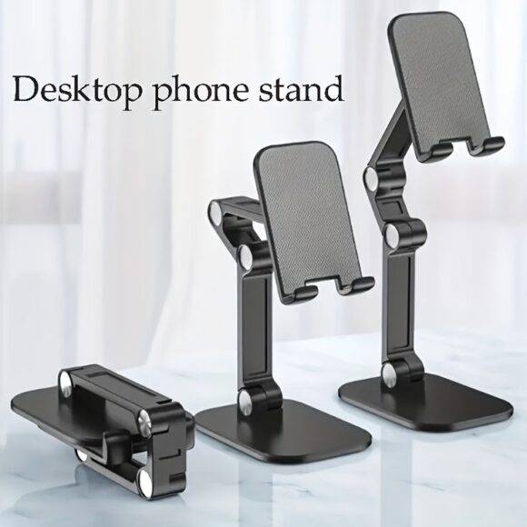 BLACK FIRM PHONE STAND BLACK PHONE STAND PHONE & PAD STANDS 3