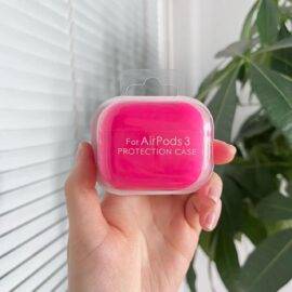 HOT PINK SILICONE AIRPOD CASE Cute AirPod cases AIRPOD CASES