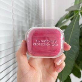 DULL RED SILICONE AIRPOD CASE Cute AirPod cases AIRPOD 1/2