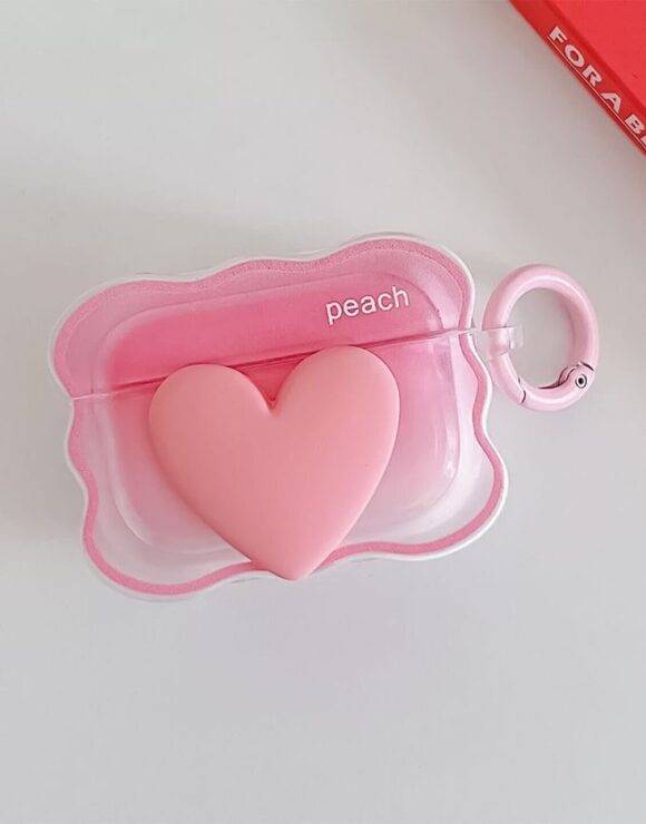 PINK LOVE AIRPOD CASE Cute AirPod cases AIRPOD 1/2 5