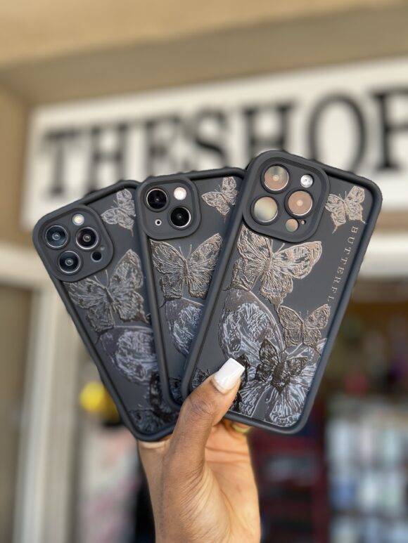 BLACK BUTTERFLY THESUS CASE Black case PHONE CASES 3