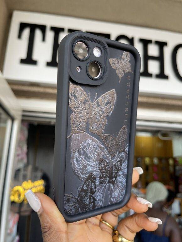 BLACK BUTTERFLY THESUS CASE Black case PHONE CASES 7