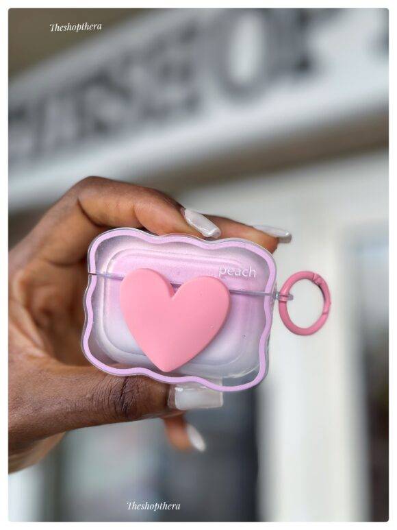 PINK LOVE AIRPOD CASE Cute AirPod cases AIRPOD 1/2 11