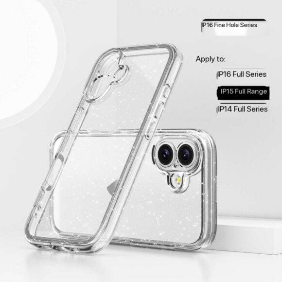 CLEAR GLITTER TRANSPARENT CAMERA CASE Clear case PHONE CASES 8