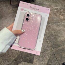 CLEAR GLITTER TRANSPARENT CAMERA CASE Clear case PHONE CASES