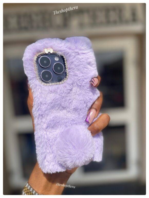 LILAC FUR Hot Pink Case PHONE CASES 9