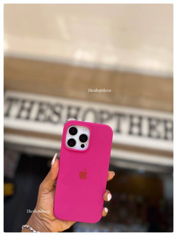 DARK SASSY PINK OPEN SILICONE CASE Basic Protection PHONE CASES 3