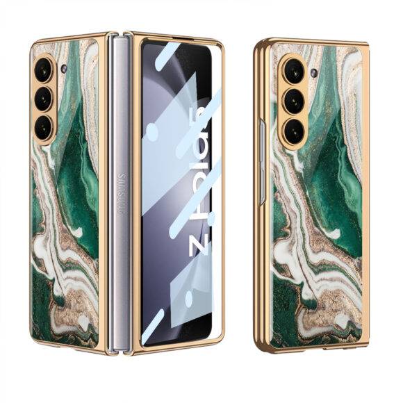 GREEN WHTE MARBLE CASE Basic Protection PHONE CASES 4