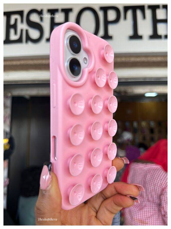 LIGHT PINK STICKY CASE 3d case PHONE CASES 10