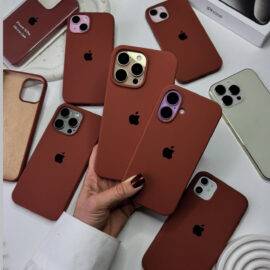 BROWN OPEN SILICONE CASE