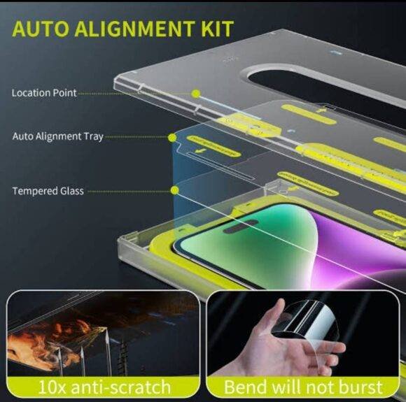 CLEAR AUTOMATIC ALIGNMENT SCREENGUARD - Image 3