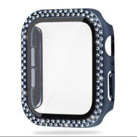 BLUE DOUBLE ROW STONED WATCH PROTECTOR BLUE DOUBLE ROW STONED WATCH PROTECTOR