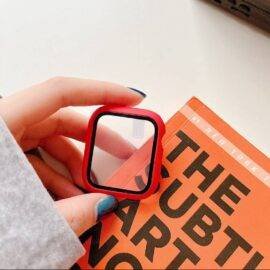PLAIN DULL RED SILICONE WATCH PROTECTOR PLAIN DULL RED SILICONE WATCH PROTECTOR