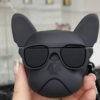 BLACK BULLDOG AIRPOD CASE