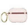 WHITE LEATHER AIRPOD CASE