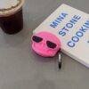 3D PINK SKULL AIRPOD CASE