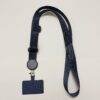 DARK BLUE ADJUSTABLE LANYARD