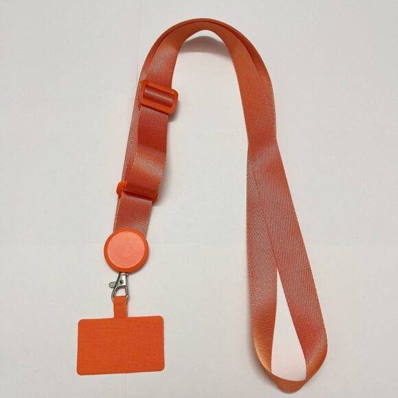 APRICOT ADJUSTABLE LANYARD