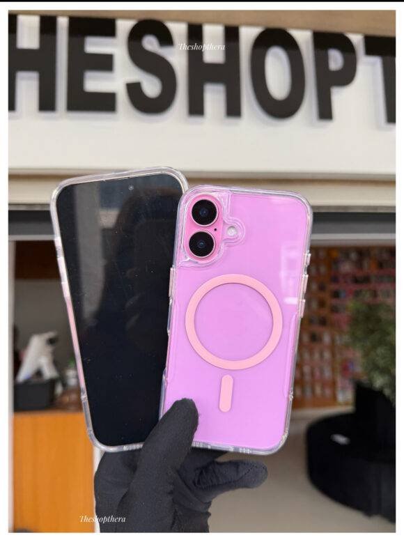 PINK TRANSPARENT SLID CASE - Image 5