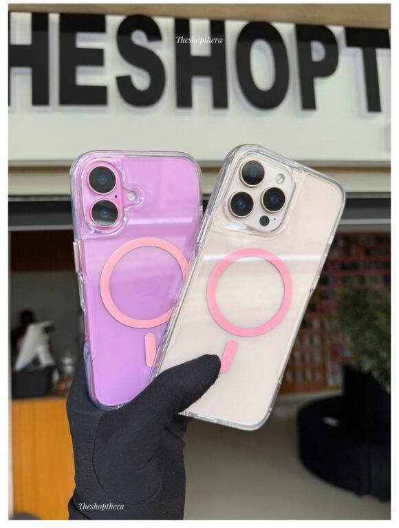 PINK TRANSPARENT SLID CASE - Image 6