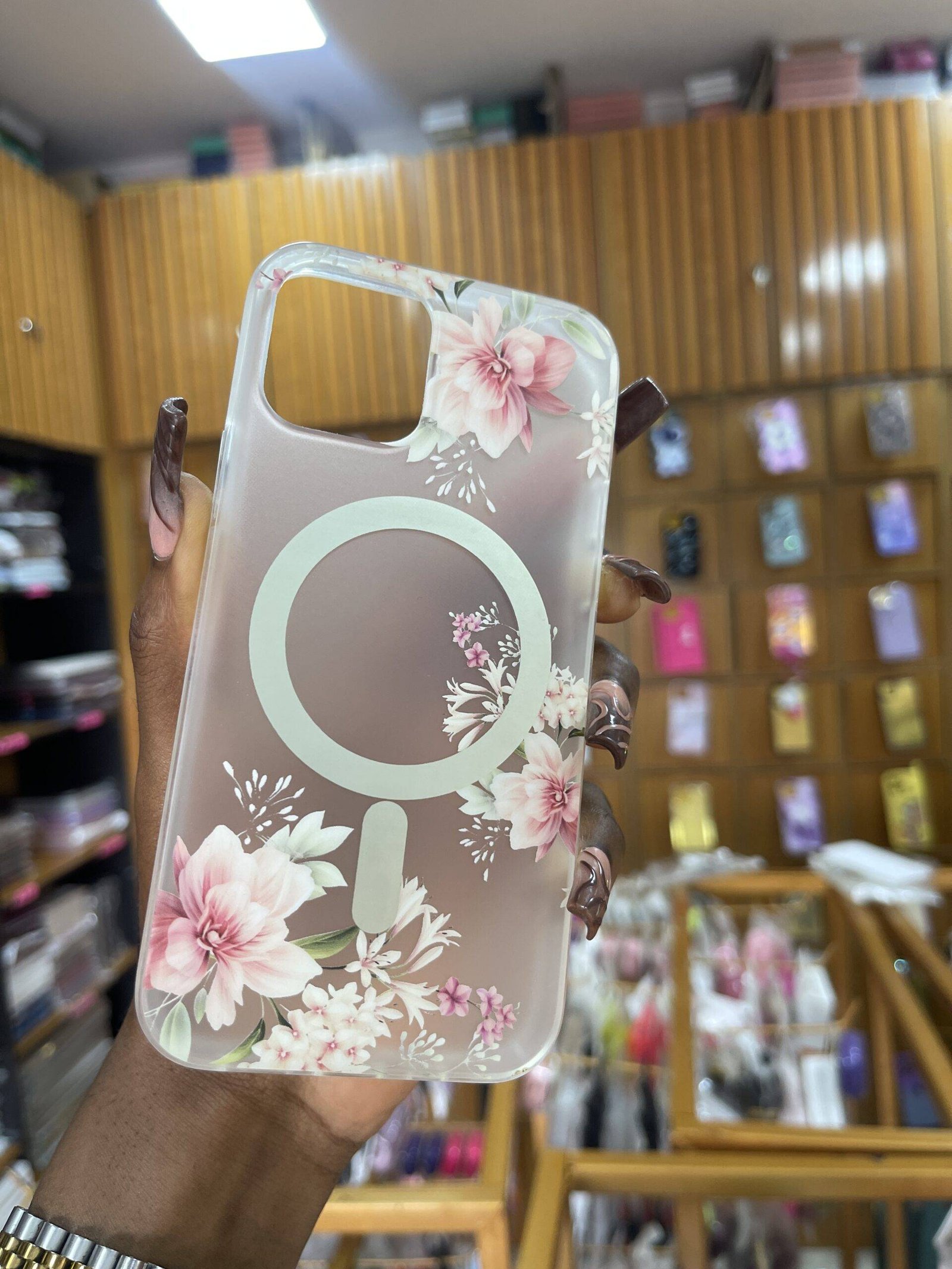 PINK FLOWER MAGSAFE 12PM - Image 4