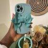 MINT GREEN BOW CASE 13PM