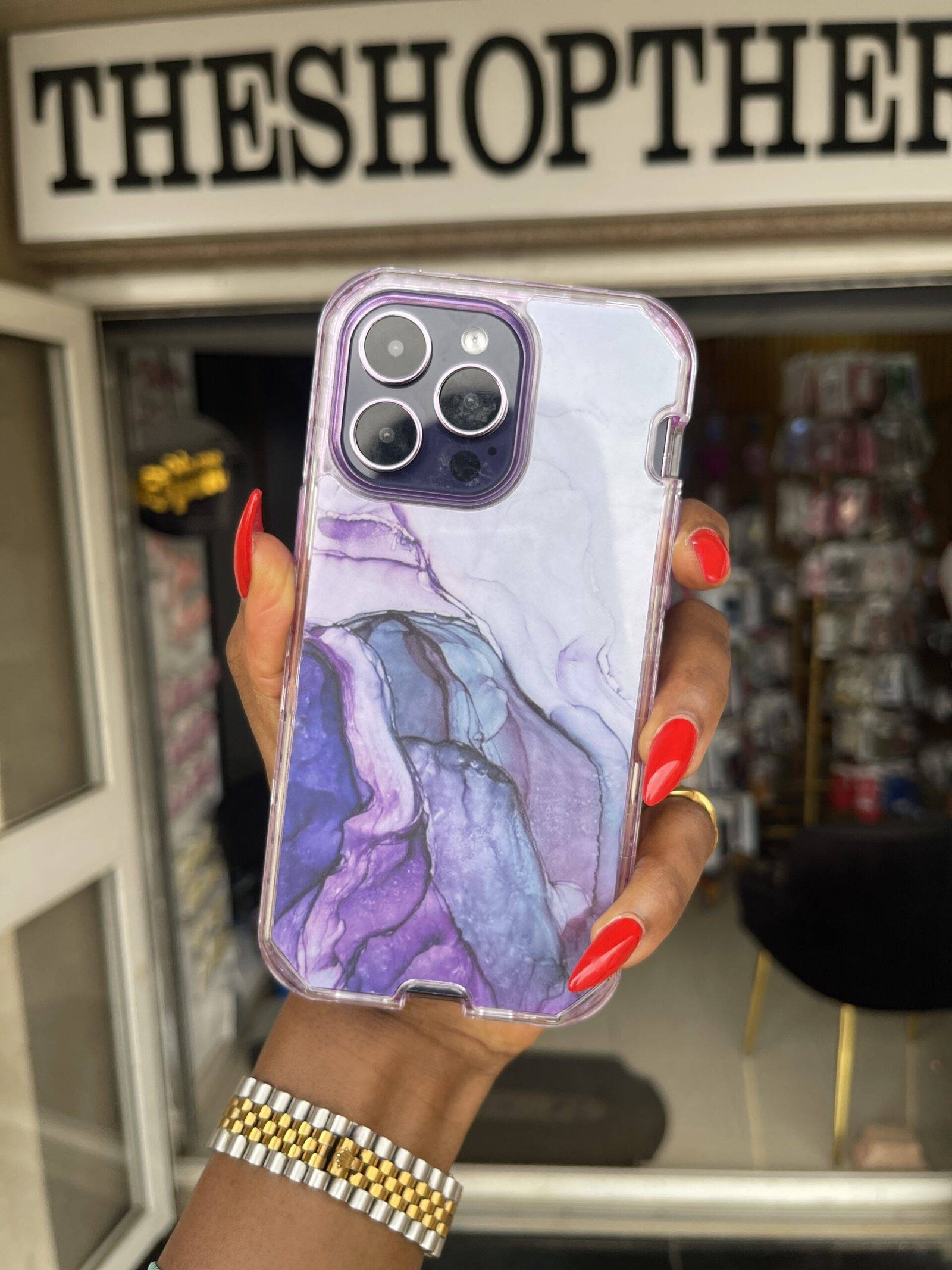 PURPLE OCEAN WAVY 3IN1 MARBLE - Image 3