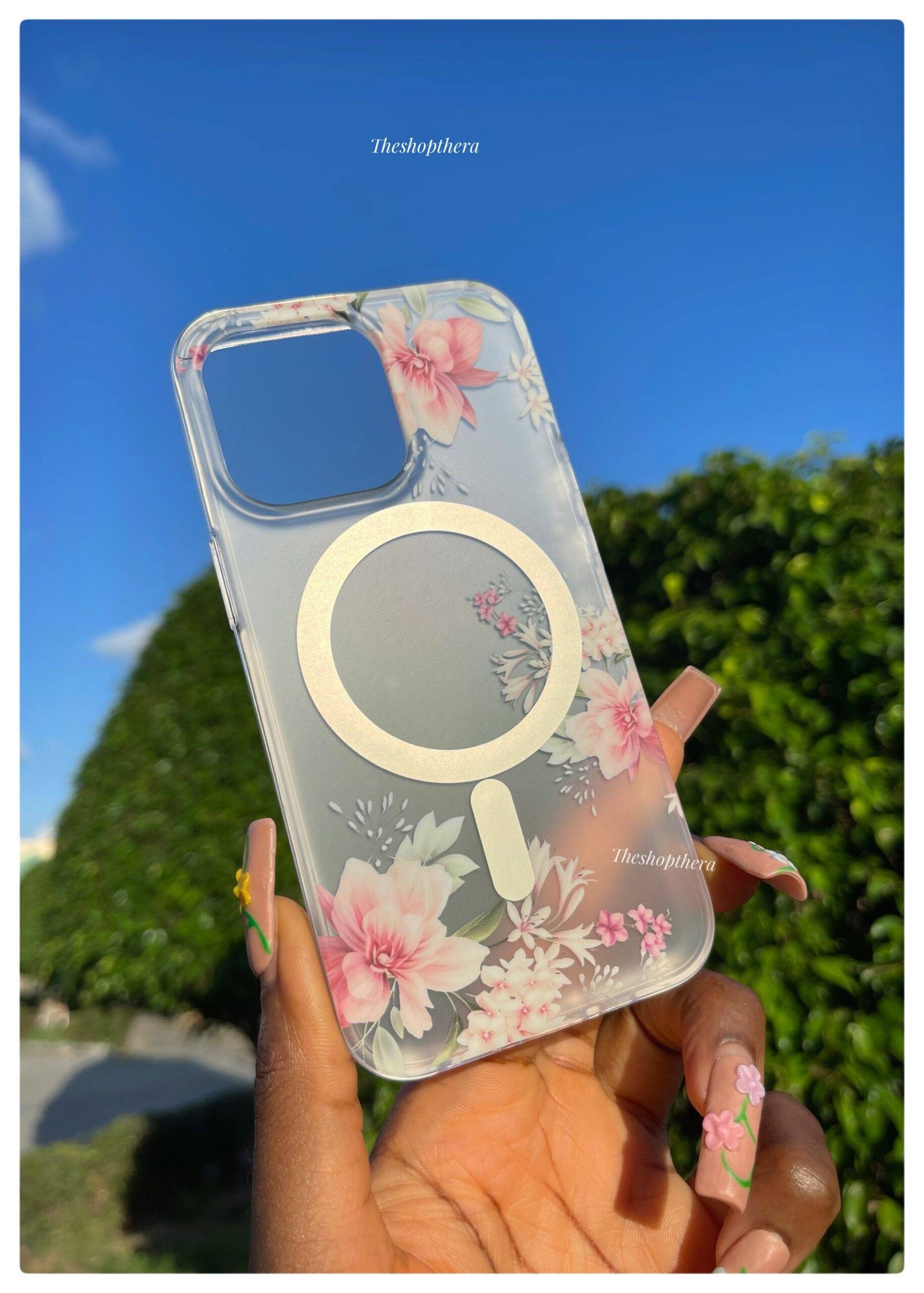 PINK FLOWER MAGSAFE 12PM - Image 6