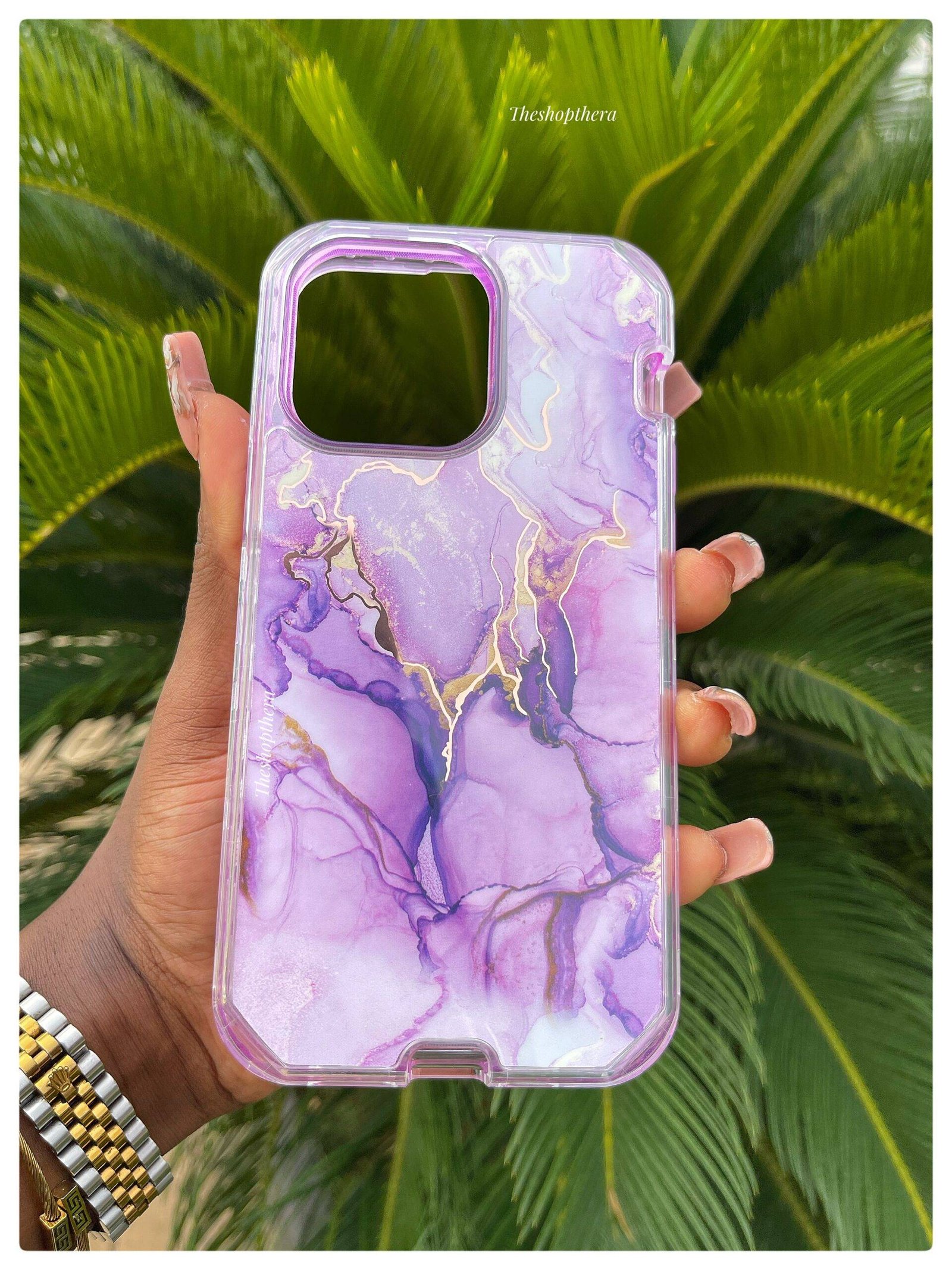 PURPLE GOLD 3IN1 MARBLE