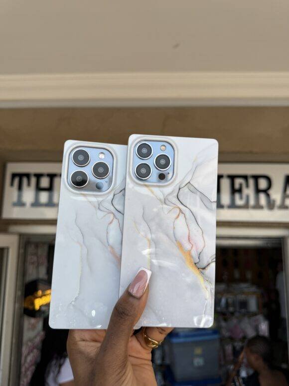 WHITE GREY SQUARE MARBLE - Image 5