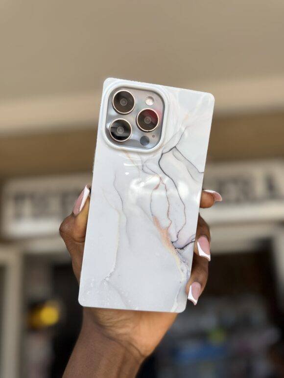 WHITE GREY SQUARE MARBLE - Image 14