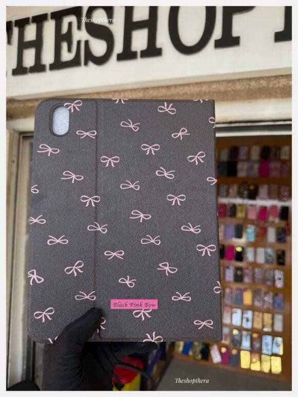 BLACK PINK RIBBON BOW 2IN1 CASE - Image 2