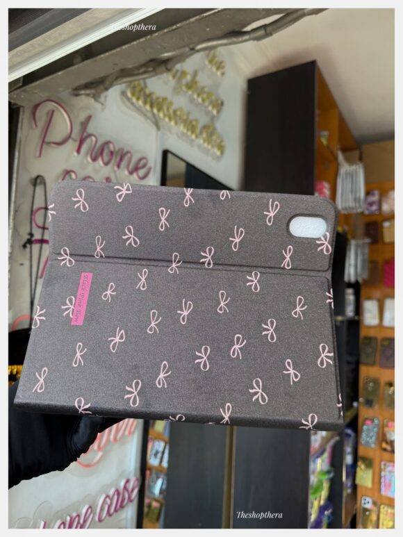 BLACK PINK RIBBON BOW 2IN1 CASE - Image 5