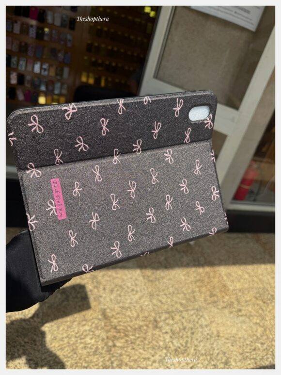 BLACK PINK RIBBON BOW 2IN1 CASE - Image 8
