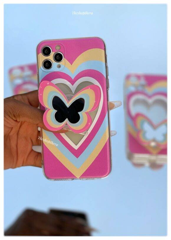 MULTICOLOR BUTTERFLY POPSOCKET