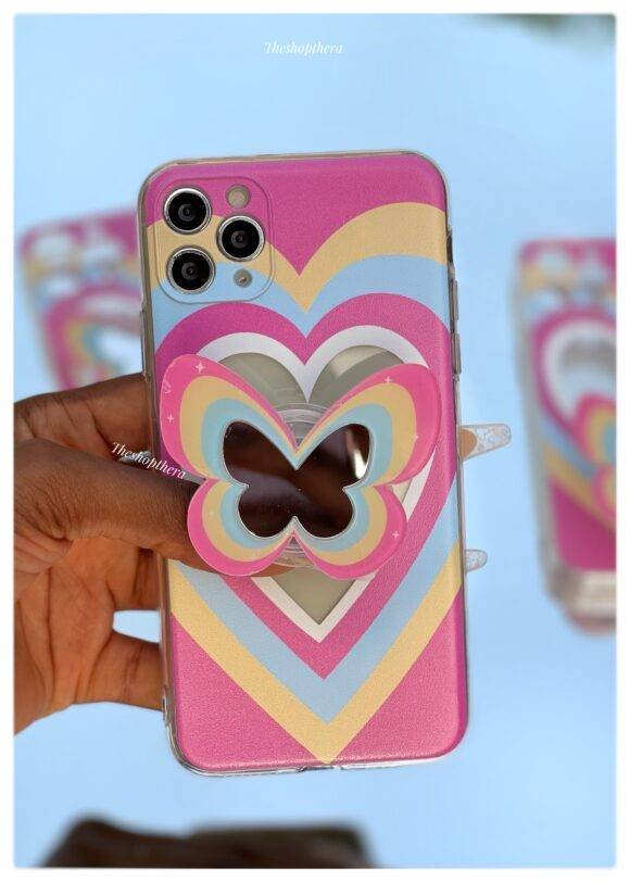 MULTICOLOR BUTTERFLY POPSOCKET - Image 5