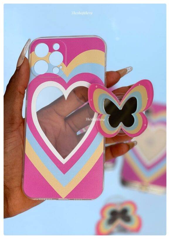 MULTICOLOR BUTTERFLY POPSOCKET - Image 9