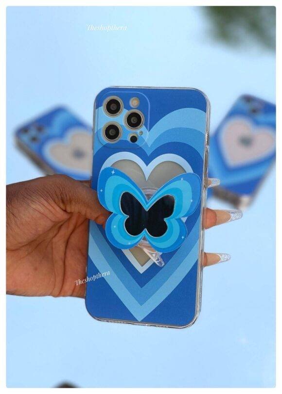 BLUE BUTTERFLY POPSOCKET - Image 4