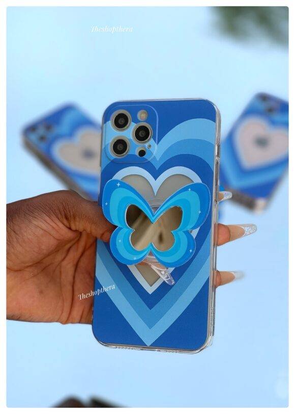 BLUE BUTTERFLY POPSOCKET - Image 5