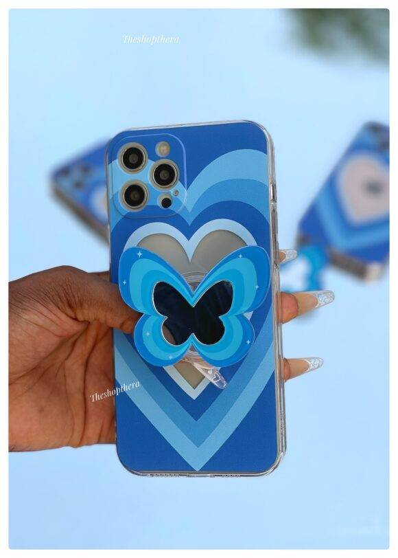 BLUE BUTTERFLY POPSOCKET - Image 6