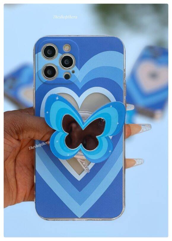 BLUE BUTTERFLY POPSOCKET - Image 7