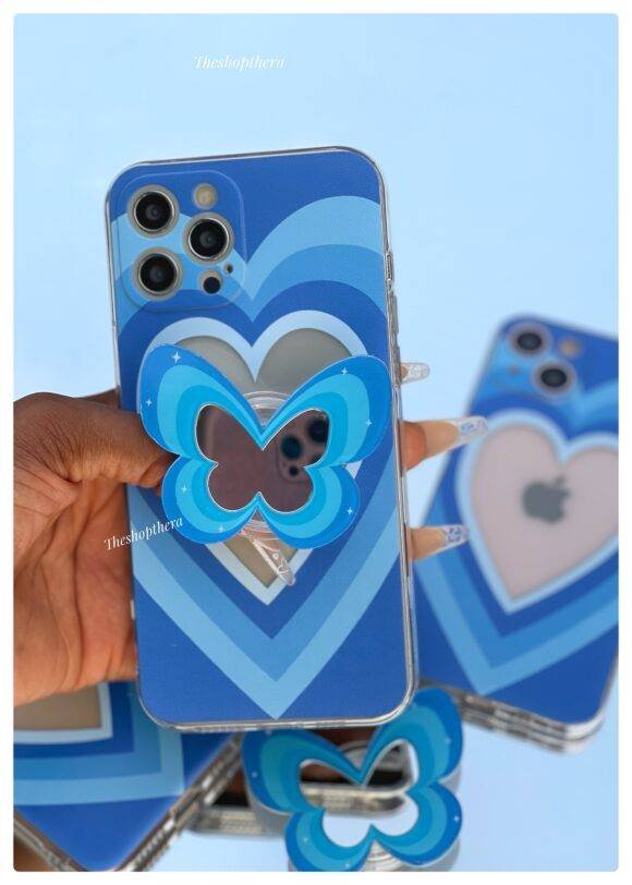 BLUE BUTTERFLY POPSOCKET