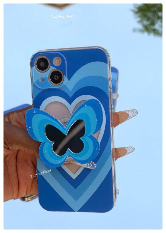 BLUE BUTTERFLY POPSOCKET - Image 9