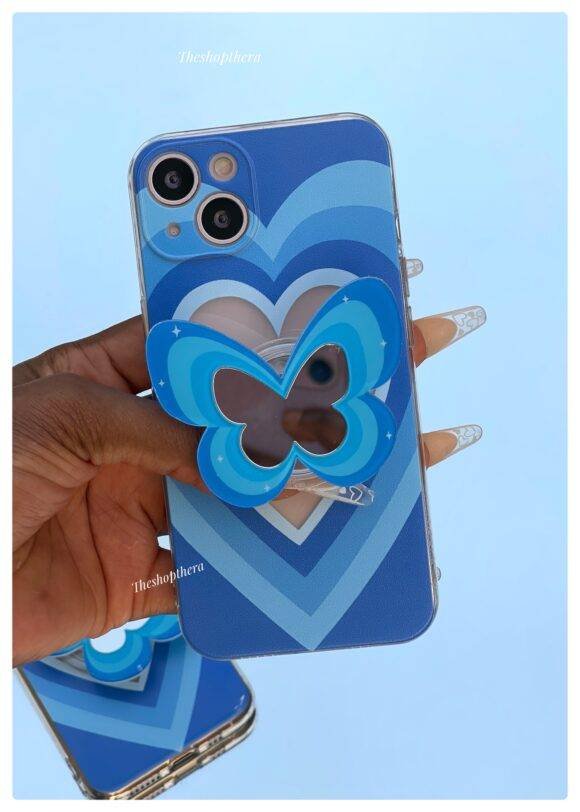 BLUE BUTTERFLY POPSOCKET - Image 10