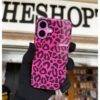 PINK LEOPARD 2IN1 CASE