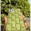 ARMY GREEN SILICONE INTERWOVEN