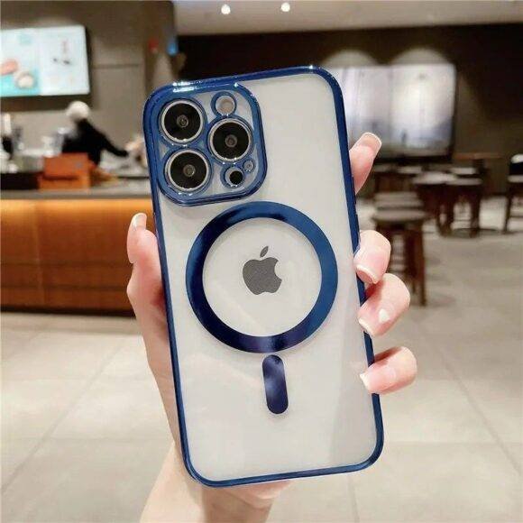 ROYAL BLUE ELECTROPLATED CAMERA PROTECTOR 11